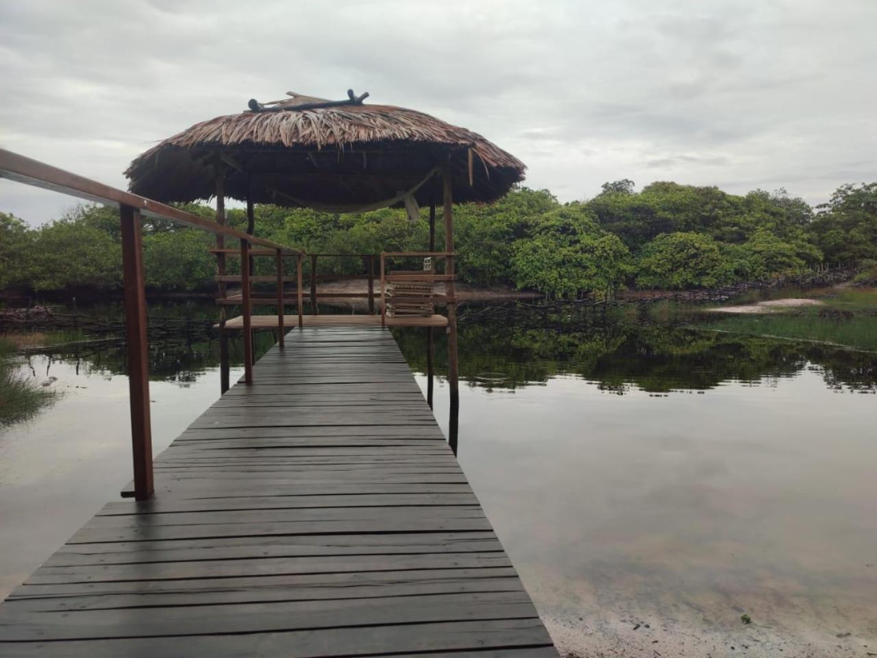 Pousada Lagoa Do Barreiro Azul Paulino Neves エクステリア 写真